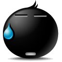 say, Emoticon, Face, Avatar, Nothing, Emotion Black icon