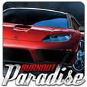 burnout, paradise Black icon