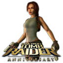raider, Anniversary, tomb Black icon
