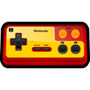 player, Family, Computer, Game, nintendo, gaming Black icon