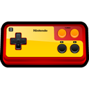 player, Computer, Family, Game, gaming, nintendo Black icon