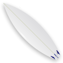 surfboard Black icon