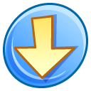 descending, Down, Descend, fall, Decrease, download LightSkyBlue icon