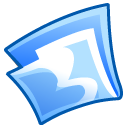 Folder, Blue CornflowerBlue icon