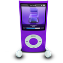 ipodphonespurple Black icon