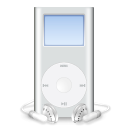 gray, mini, ipod, mp3 player Black icon