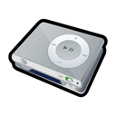 mp3 player, shuffle, ipod Black icon