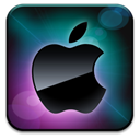 Apple, button DarkSlateGray icon