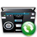 Reload, tape, recoder, refresh DarkSlateGray icon