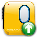 increase, walkman, Up, Ascending, walkman up, Ascend, rise, upload Gold icon