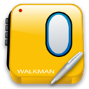 walkman, write, Edit, writing Gold icon