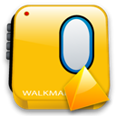 level, walkman Gold icon