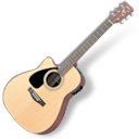 guitar Black icon