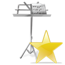 star, Favourite, my document, bookmark Black icon