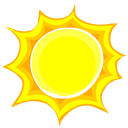 sun Yellow icon