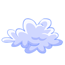 Cloud, climate, weather Black icon