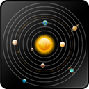 solar, system DarkSlateGray icon