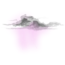 nature, climate, weather, thunder, Shower Violet icon