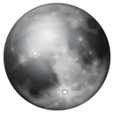Full, Moon, phase DarkSlateGray icon
