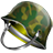 helmet DarkOliveGreen icon