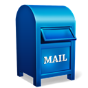 mail box MidnightBlue icon