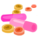 Pill HotPink icon