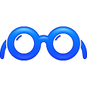 Glasses DodgerBlue icon