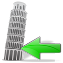 Back, torredepisa, Backward, previous, Arrow, Left, prev Black icon