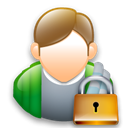 locked, Lock, security, Cartoon Black icon