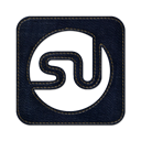 denim, Social, jean, Logo, square, Stumbleupon Black icon