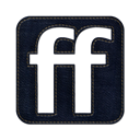 denim, square, Friendfeed, Social, jean, Logo Black icon