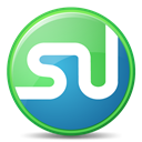 Stumbleupon, social network, Social SteelBlue icon
