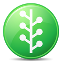Newsvine, social network, Social LimeGreen icon