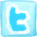 twitter, Sn, Social, social network PaleTurquoise icon