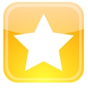 Favorite, Favourite, star, Sn, social network, bookmark, Social, Badge Khaki icon