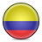 Colombia, flag Goldenrod icon