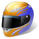 motorsport, helmet Black icon