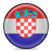 flag, Croatia DarkSlateBlue icon