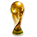 Football, sport, soccer, Worldcup, trophy Black icon