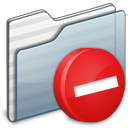 Graphite, private, Folder Crimson icon