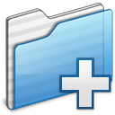 new, Folder SkyBlue icon