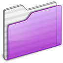 Folder, purple MediumOrchid icon