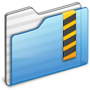 security, Folder SteelBlue icon