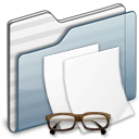 document, Folder, File, Graphite, paper WhiteSmoke icon