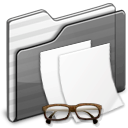 document, Folder, File, paper, Black WhiteSmoke icon
