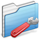 Developer, Folder SkyBlue icon