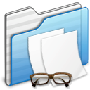 Folder, paper, File, document WhiteSmoke icon