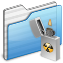 Burnable, Folder SkyBlue icon