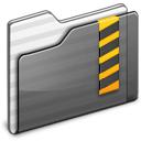 Folder, Black, security DarkSlateGray icon