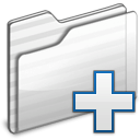 new, Folder, White WhiteSmoke icon